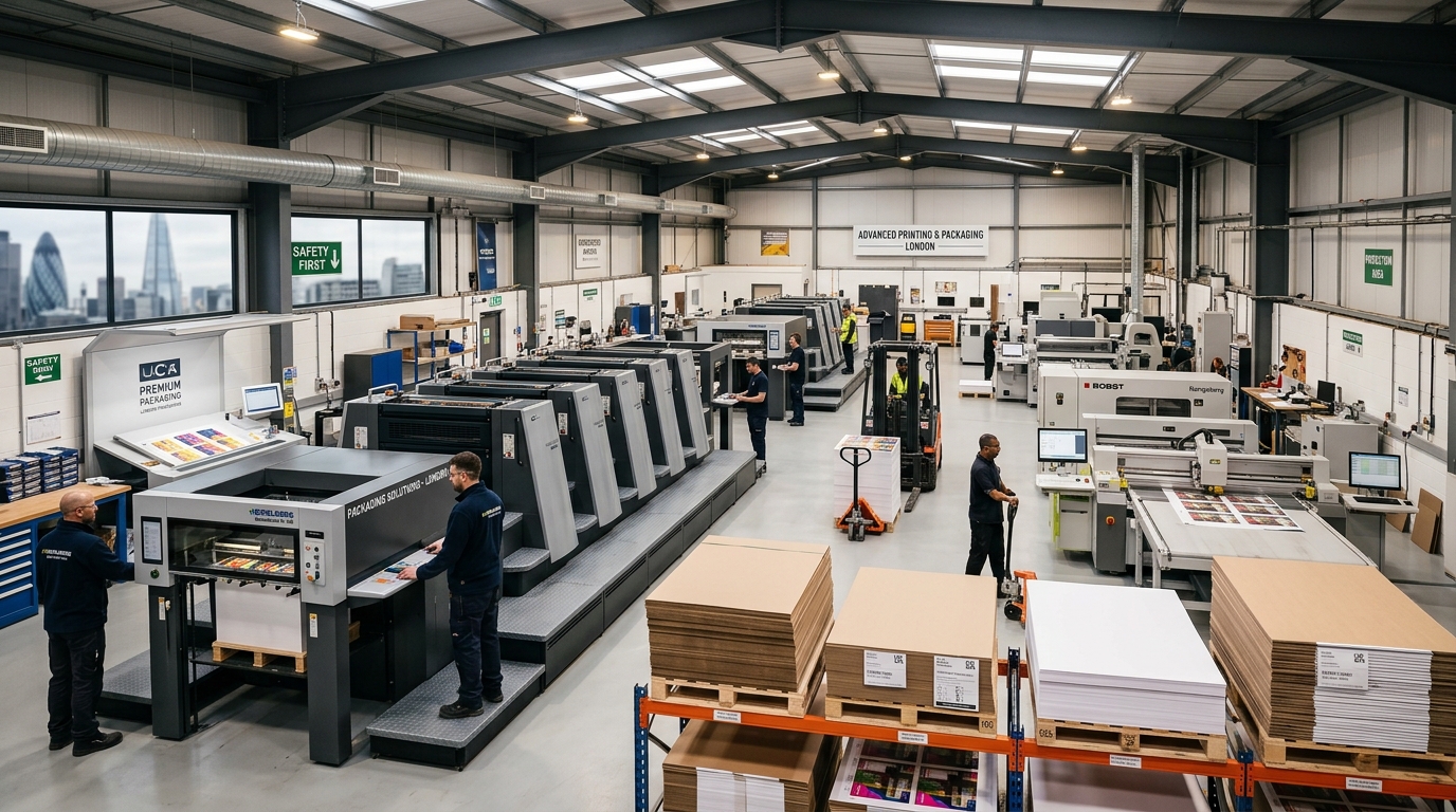 London Box Printer Manufacturing Workshop Facility