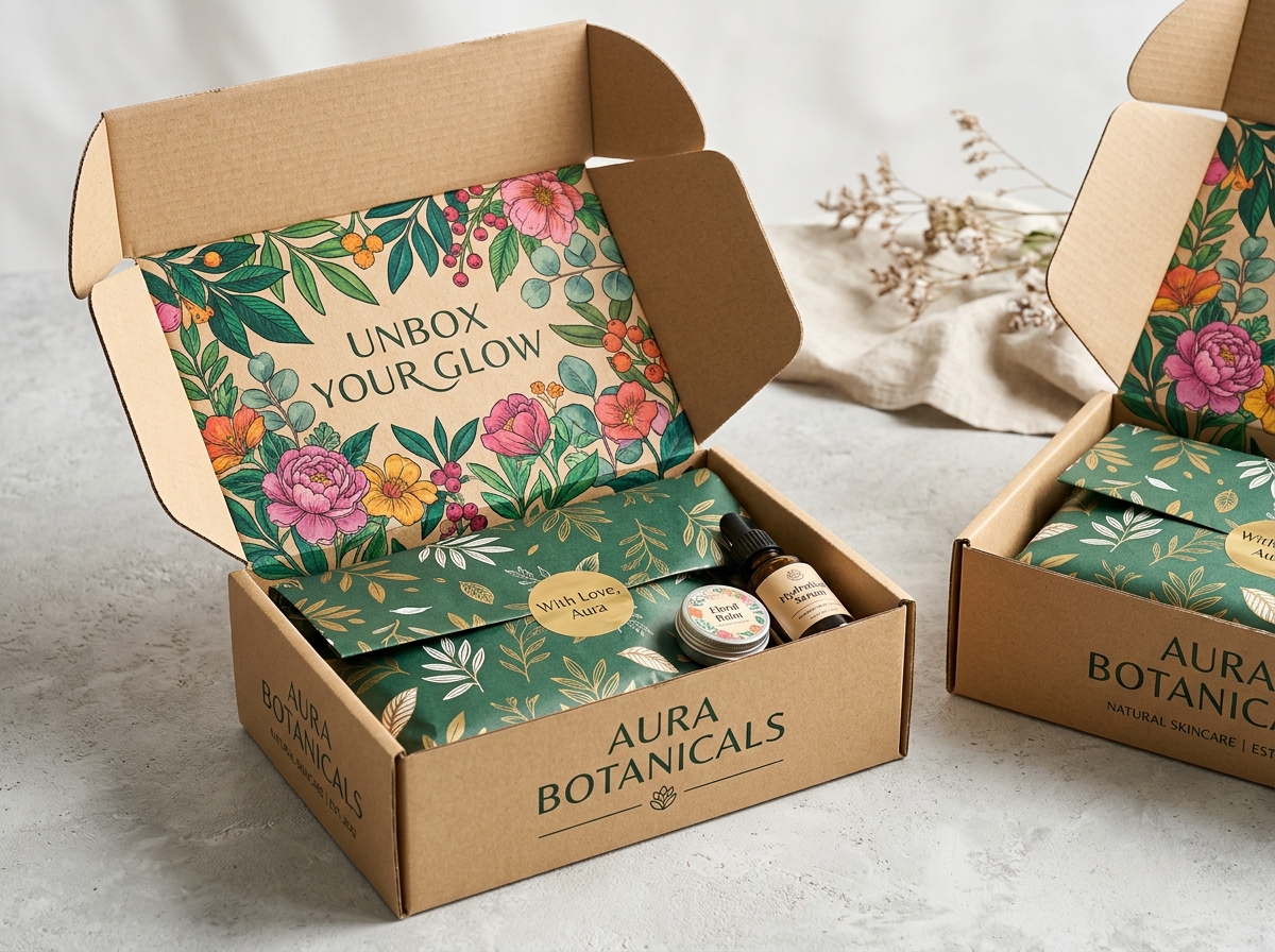 Custom Printed Corrugated Mailer Box