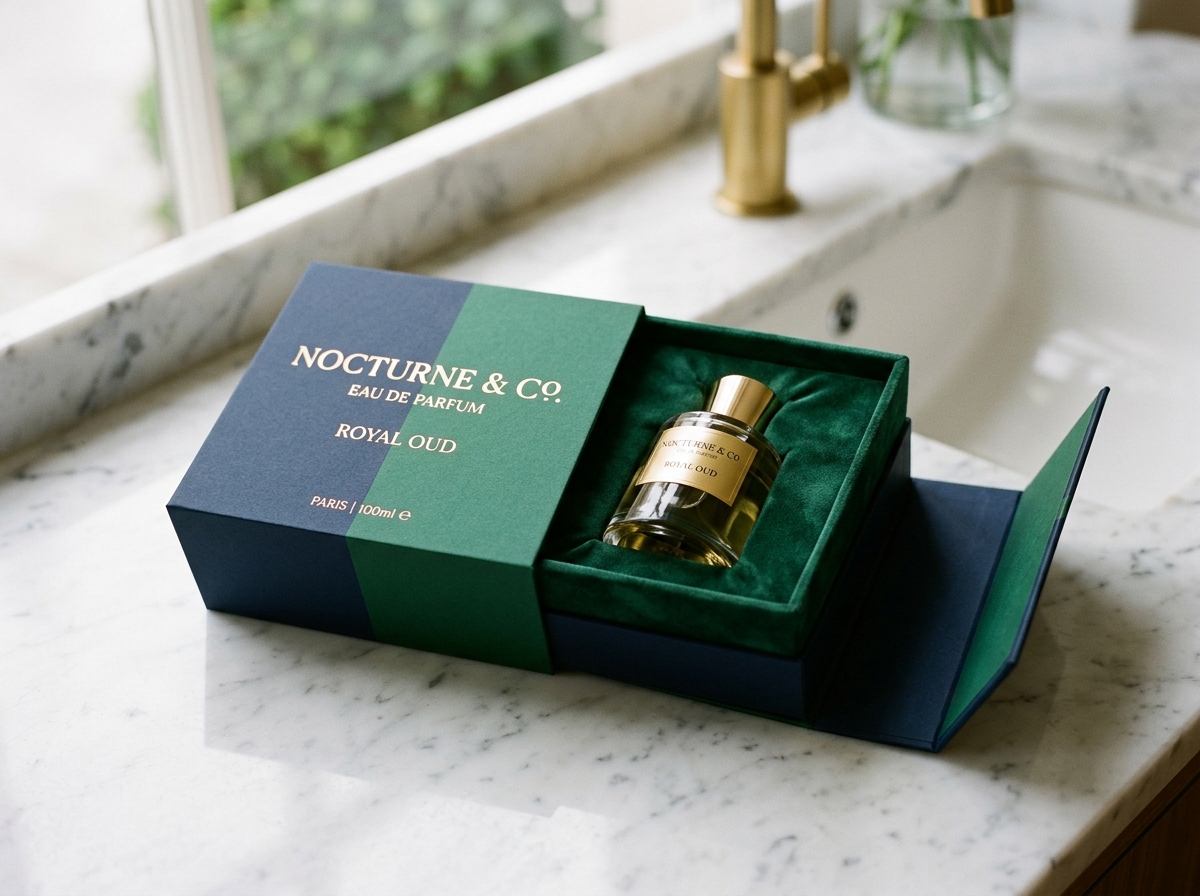 Luxury Rigid Gift Boxes with Gold Foil